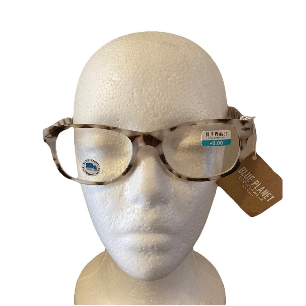 Blue Planet GLASSES BLUE LIGHT FILTERING Lens NWT $35 Tortoiseshell